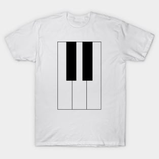 Piano Keyboard (C,D,E) T-Shirt